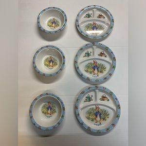 Eden Peter Rabbit bowl and plate set